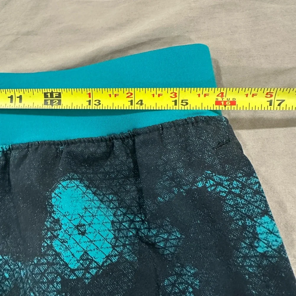 Under Armour Project Rock Teal and Black Athletic Shorts - Picture 4 of 6